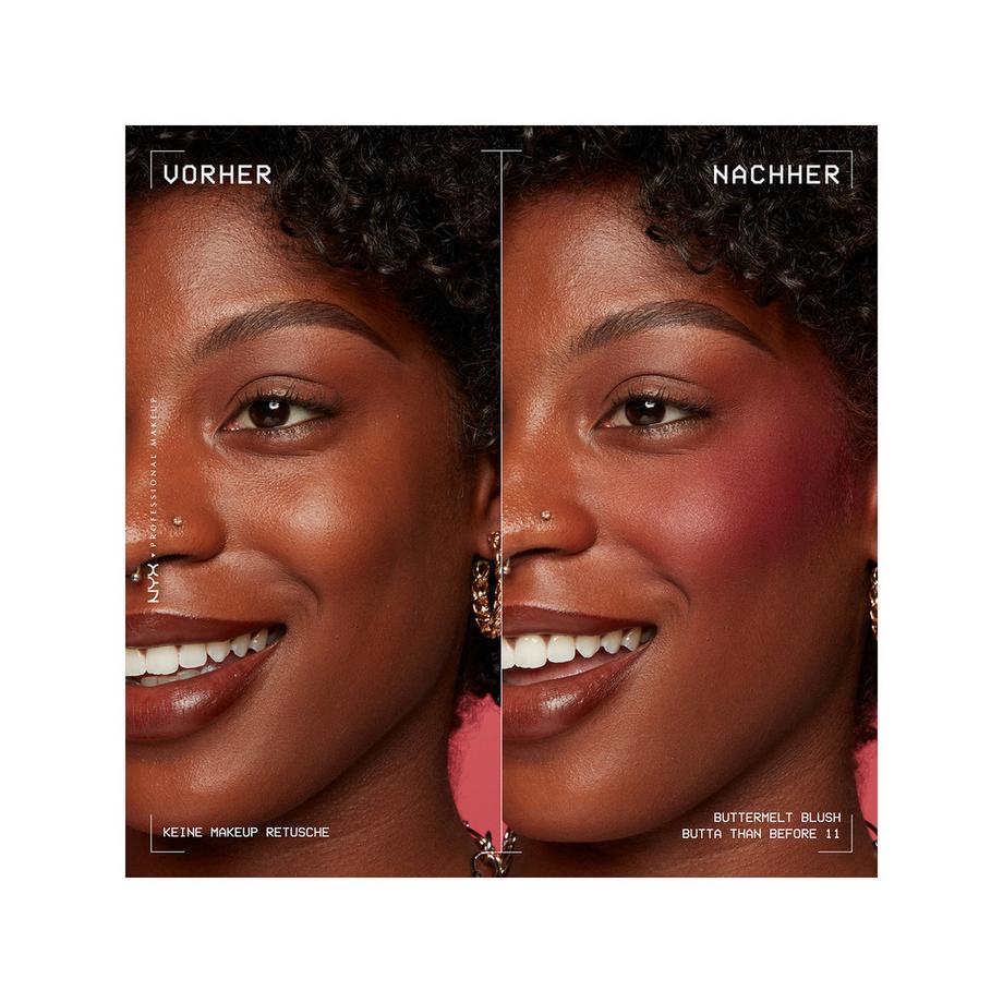 NYX-PROFESSIONAL-MAKEUP Buttermelt  08 Getting Butta Buttermelt  Blush 