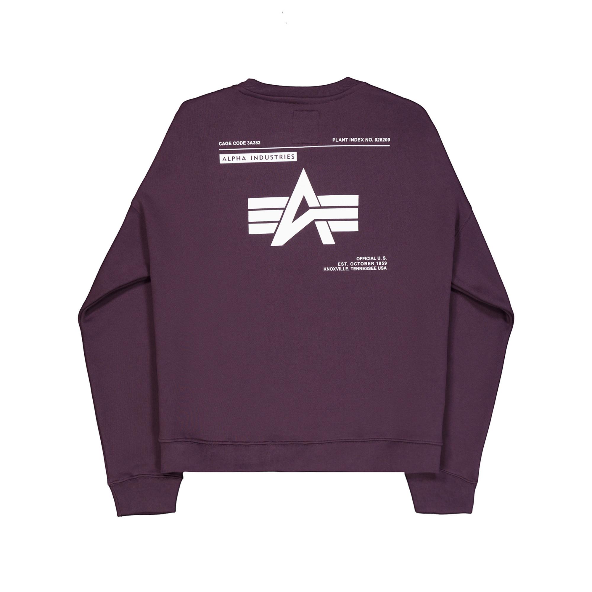 Alpha Industries Logo BP Sweater Sweatshirt 