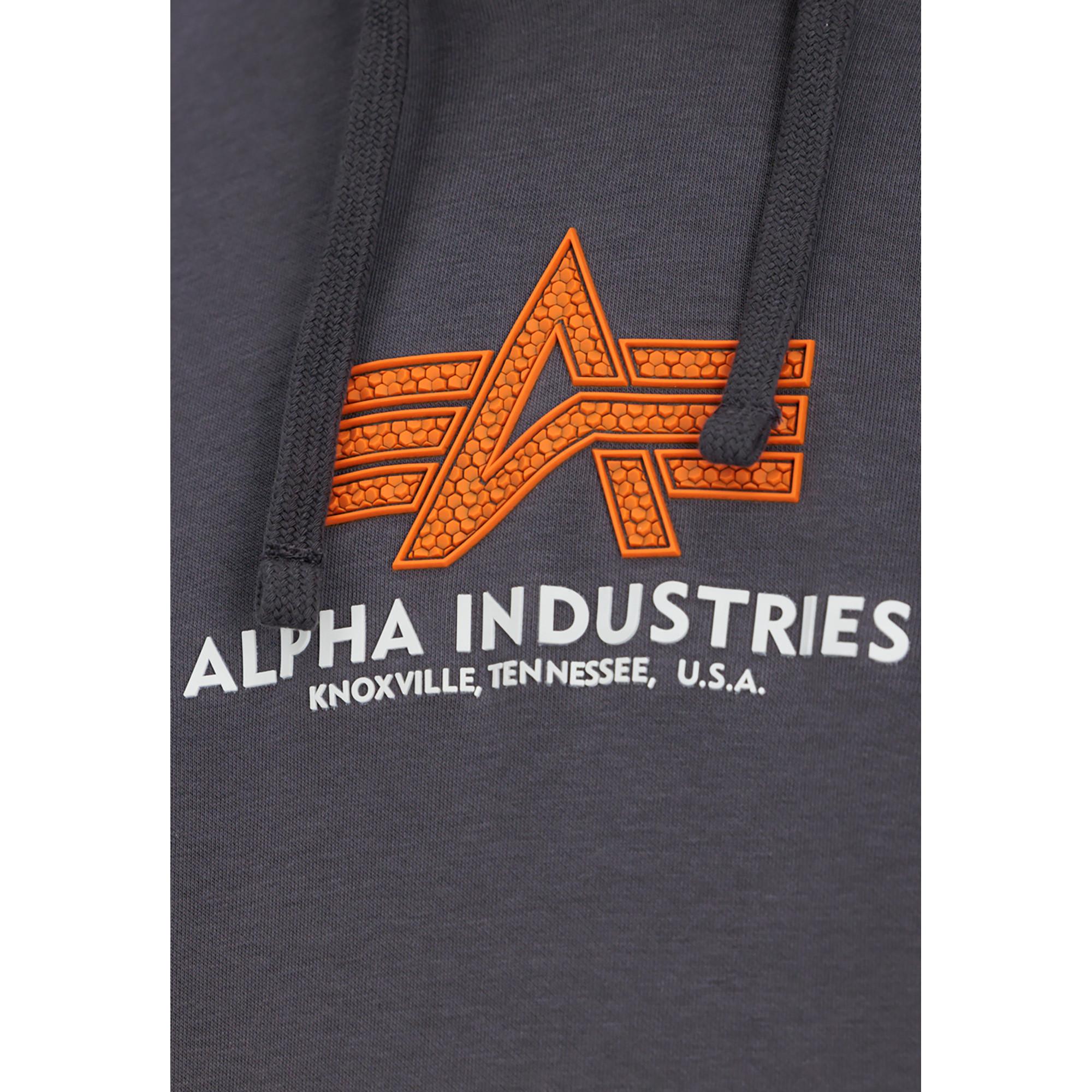 Alpha Industries Basic Hoody Rubber Hoodie 