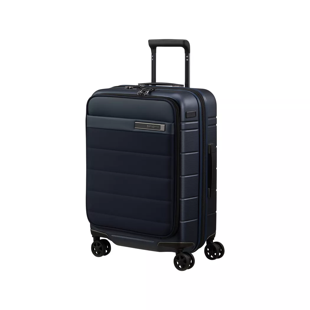 Samsonite 55cm Easy Access Expandable Spinner Suitcase - Neopod - Midnight Blue - 810081 - 5400520274359