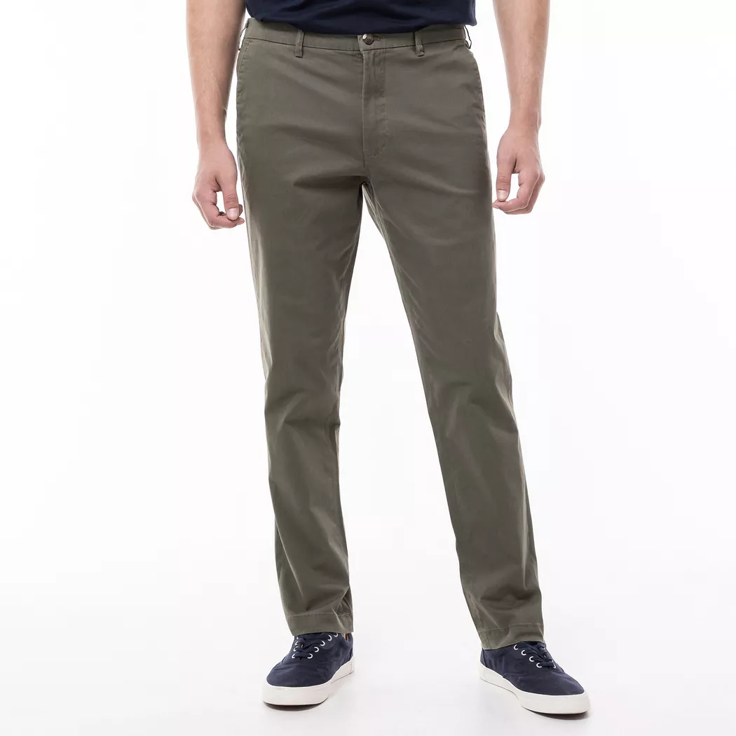 Manor Man - Chinohose, Slim Fit, für Herren, Khaki, Größe W36/L30
