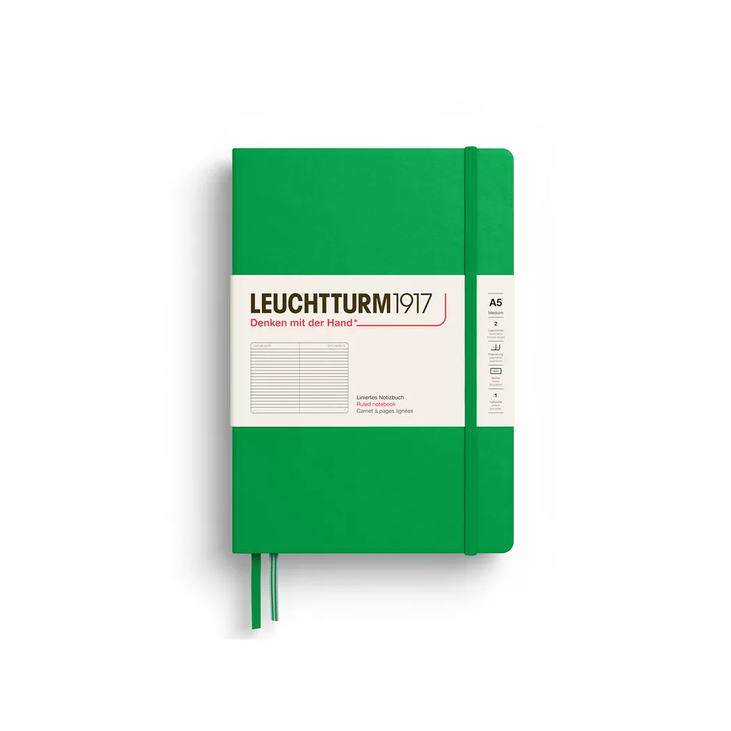 Leuchtturm1917 - Notizbuch, DIN A5, Grün 8