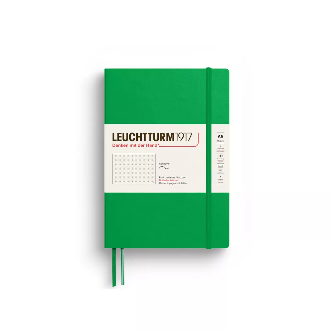 Leuchtturm1917 - Notizbuch, DIN A5, Grün 9
