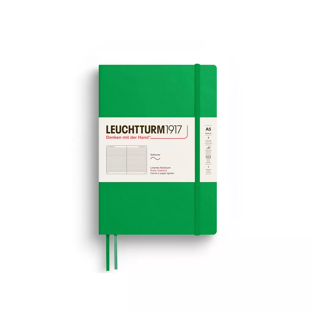 Leuchtturm1917 - Notizbuch, DIN A5, Grün 6