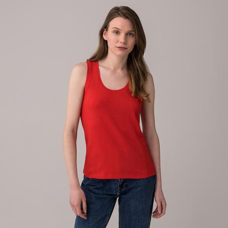 Manor Woman  Top, col rond, sans manches 