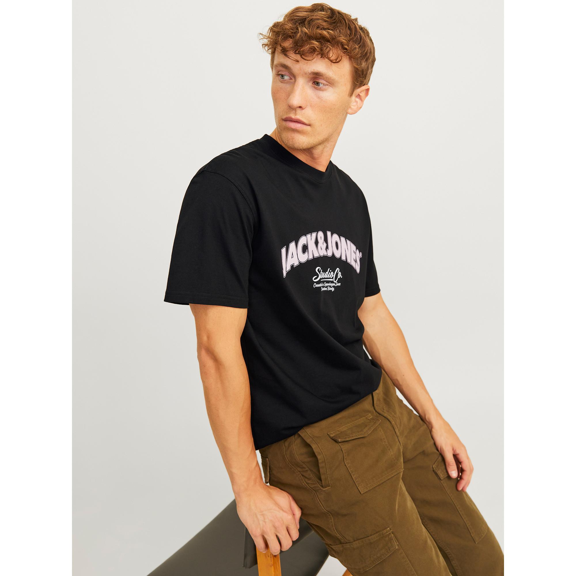 JACK & JONES JORBRONX ARCH BIG TEE SS CREW NECK LN T-shirt 