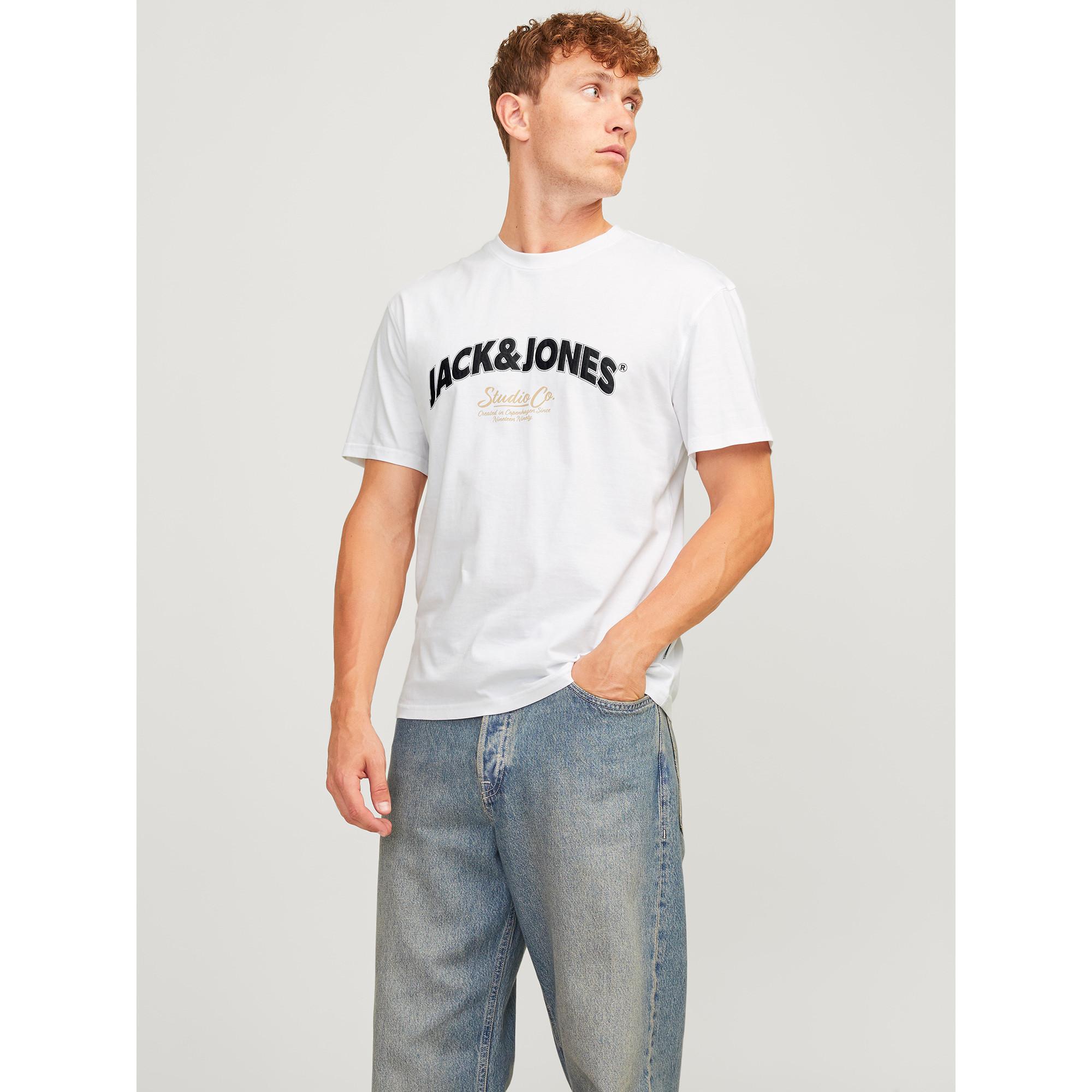 JACK & JONES JORBRONX ARCH BIG TEE SS CREW NECK LN T-shirt 