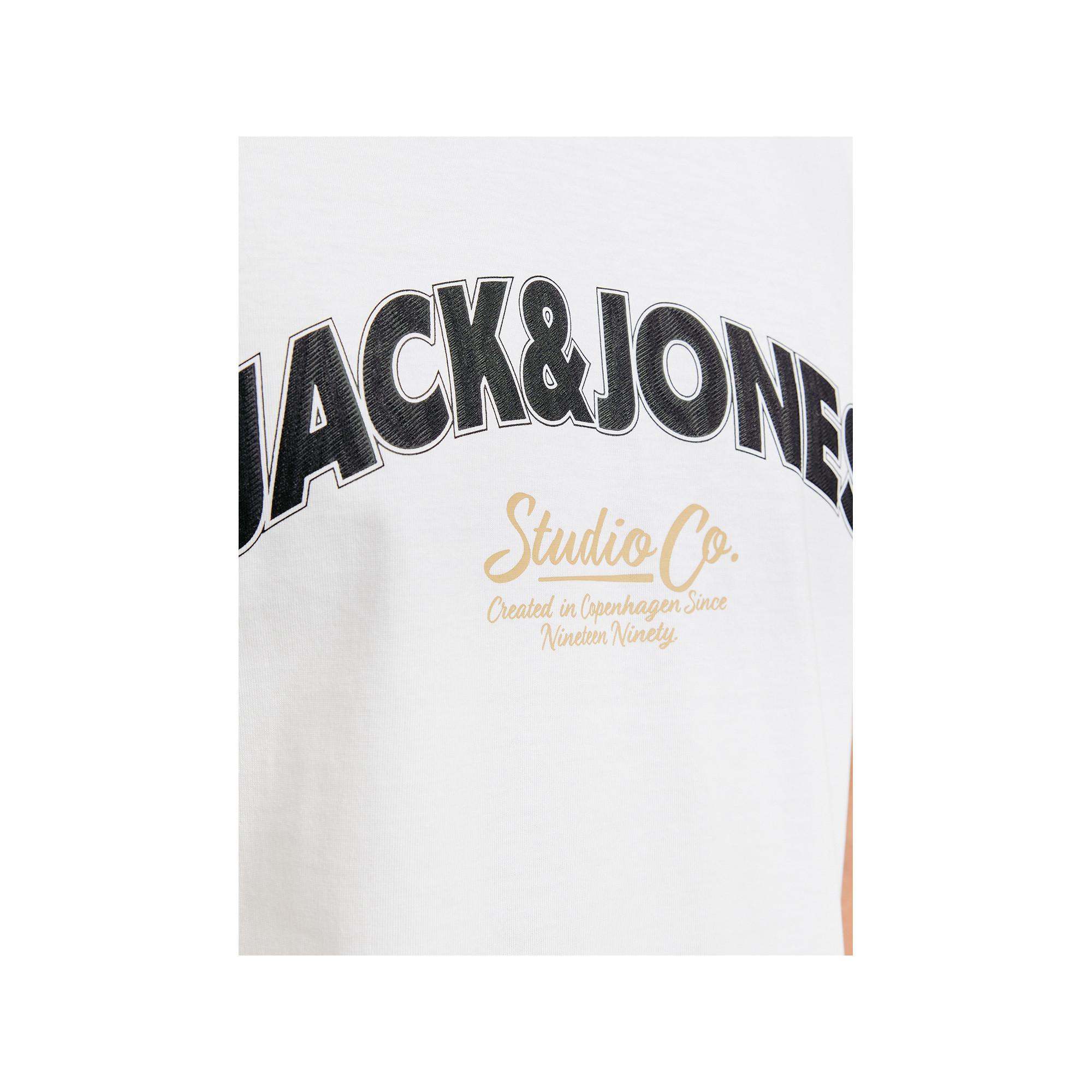 JACK & JONES JORBRONX ARCH BIG TEE SS CREW NECK LN T-Shirt 