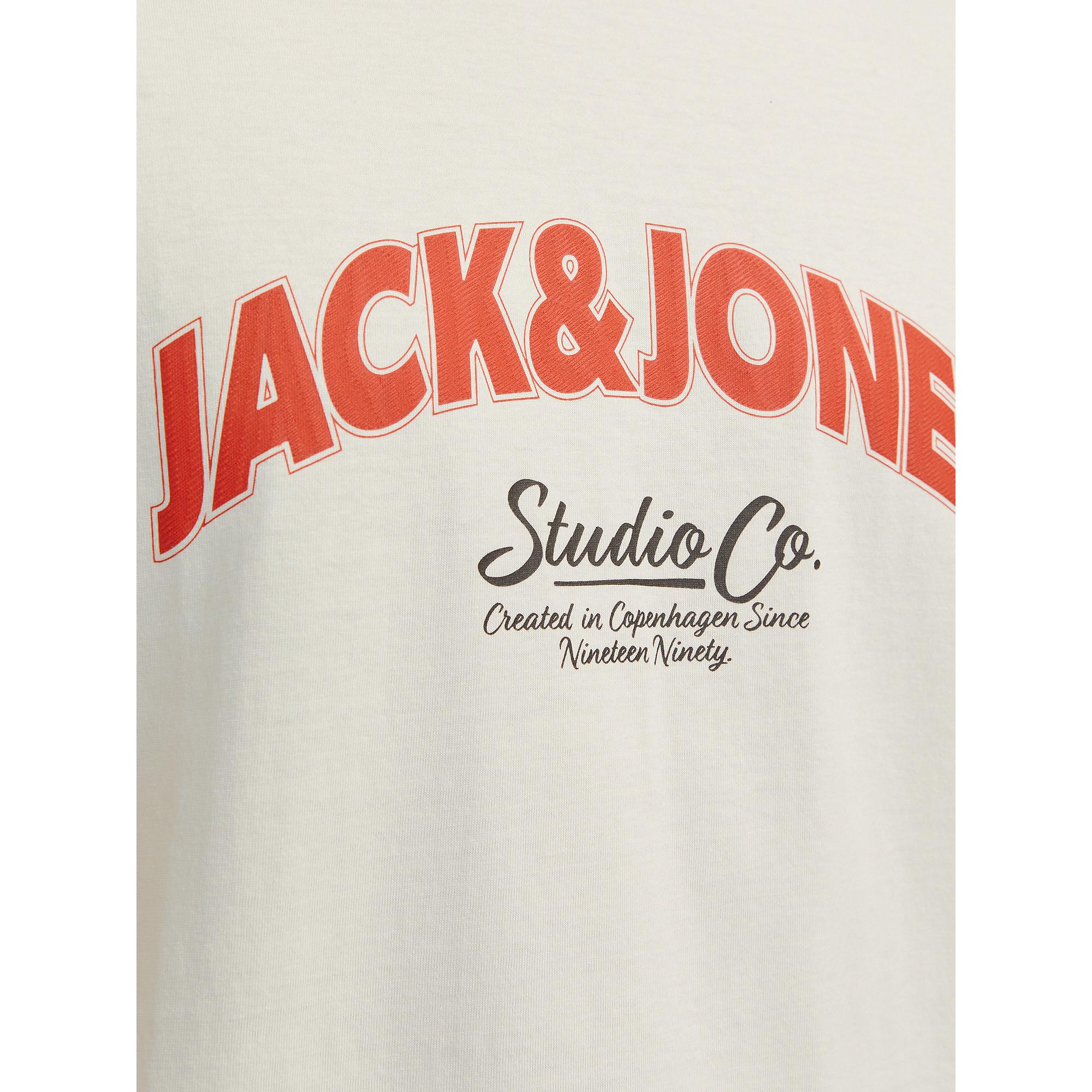 JACK & JONES JORBRONX ARCH BIG TEE SS CREW NECK LN T-Shirt 