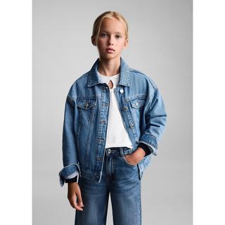 MANGO Kids  Jeansjacke mit Knöpfen 