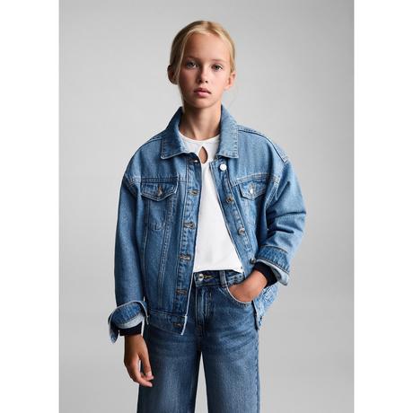 MANGO Kids  Veste en jeans avec boutons 