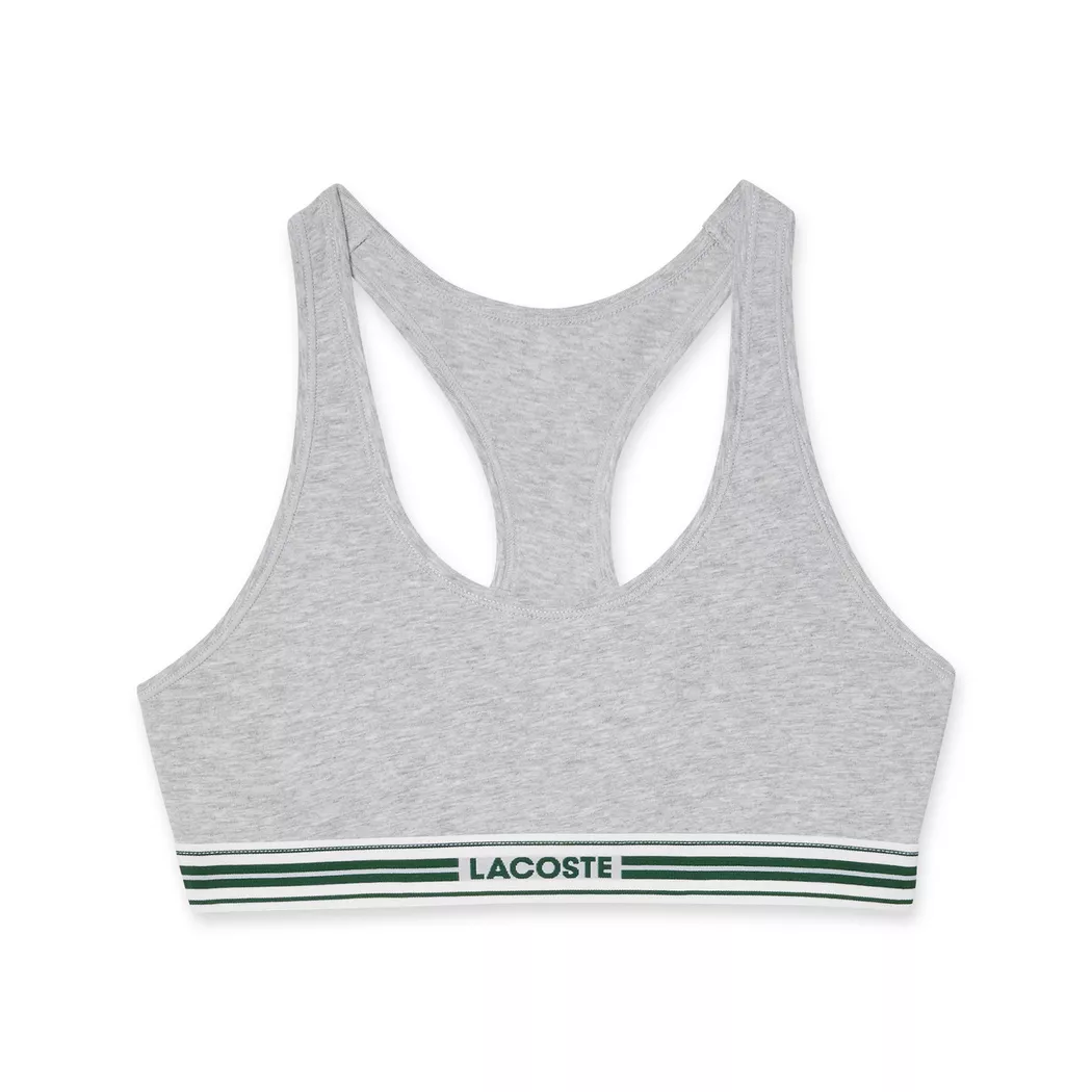 Lacoste - Sport-BH, für Damen, Grau, Größe M