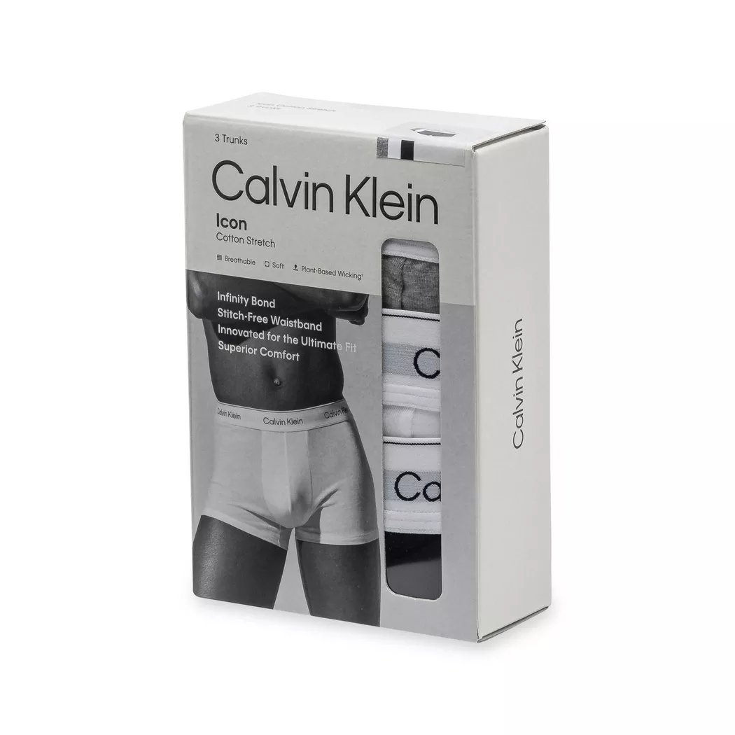 Calvin Klein - Lot de 3 boxers - Taille S Multicolore homme