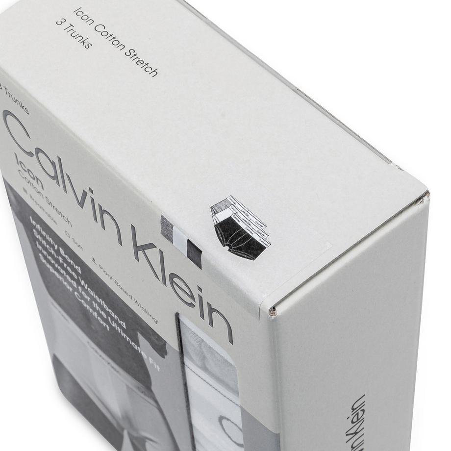 Calvin Klein Icon Cotton Stretch Mutandine Confezione da 3  