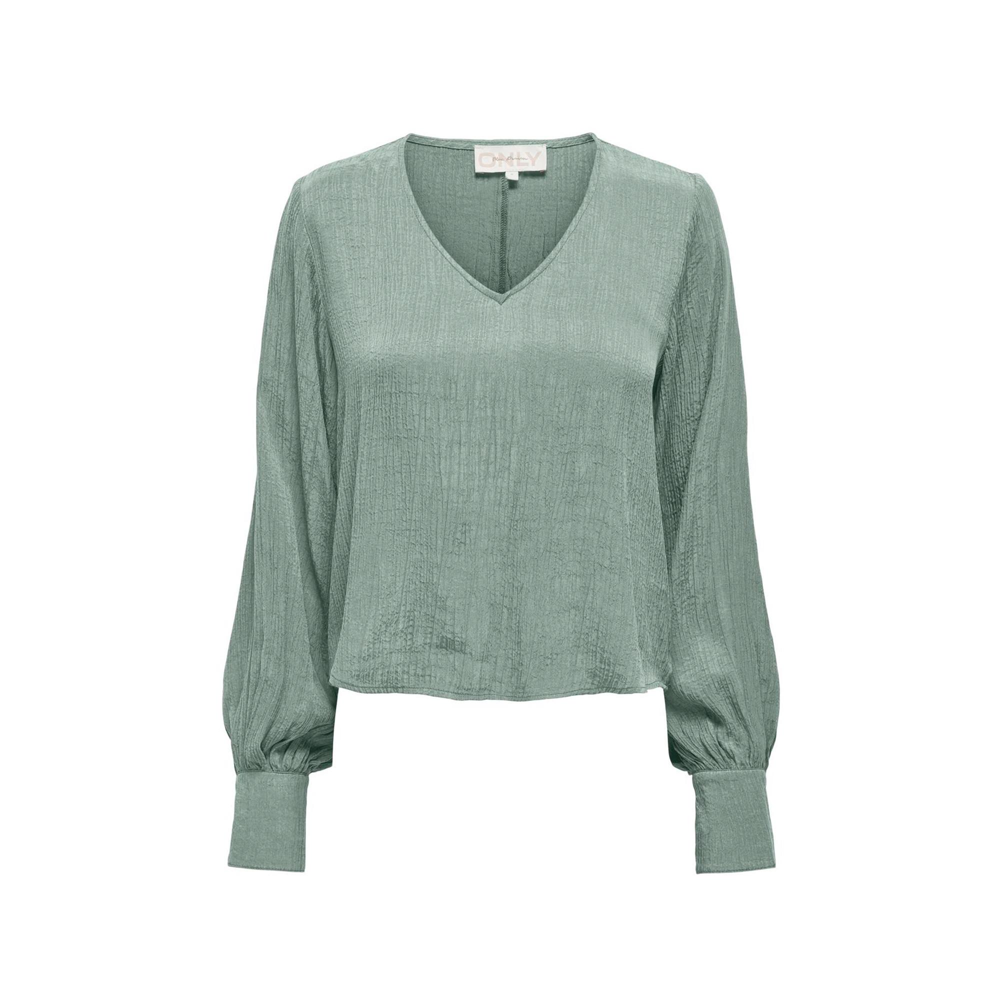 ONLY Chemisier Col Bateau Manches Longues  