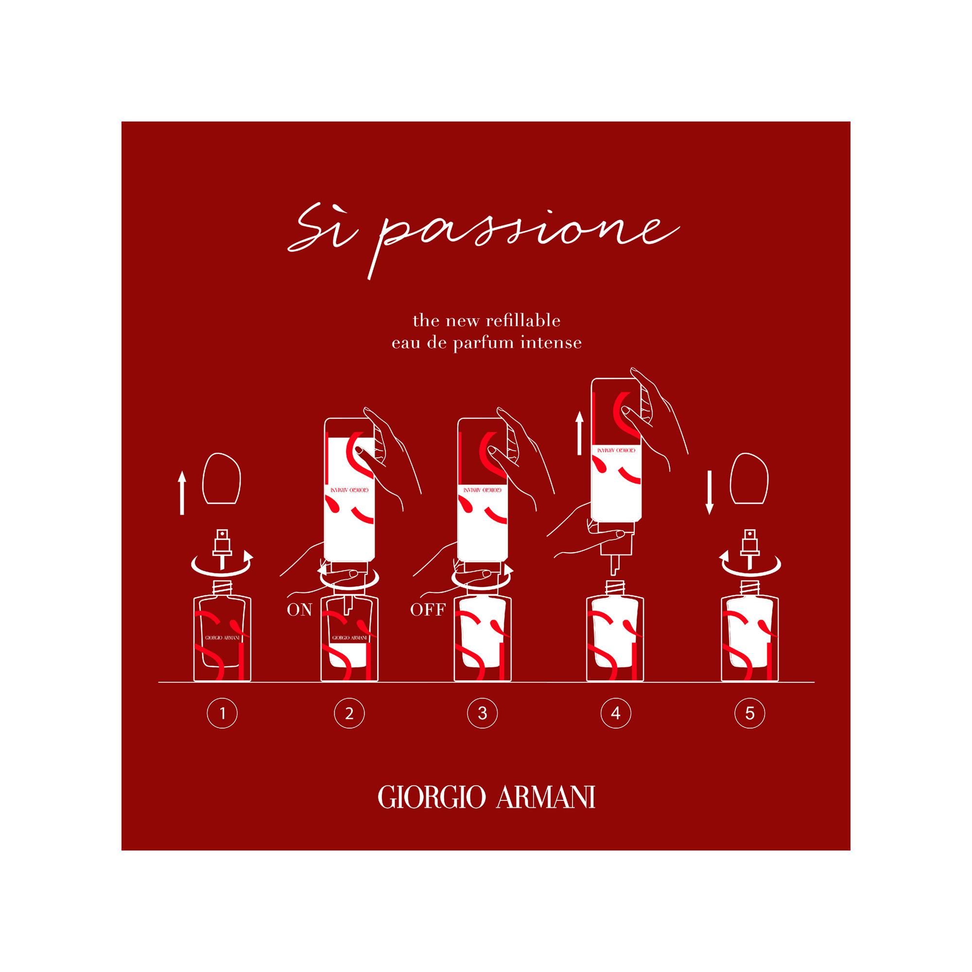 ARMANI Sì Passione Eau de Parfum Intense Refill  