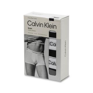 Calvin Klein Icon Cotton Stretch Low Rise Trunks Confezione da 3  