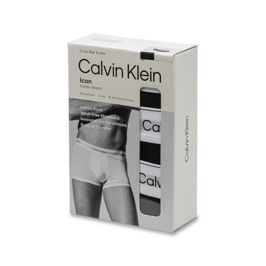 Calvin Klein ICON Cotton Stretch Low Rise Pantys 3er-Pack  
