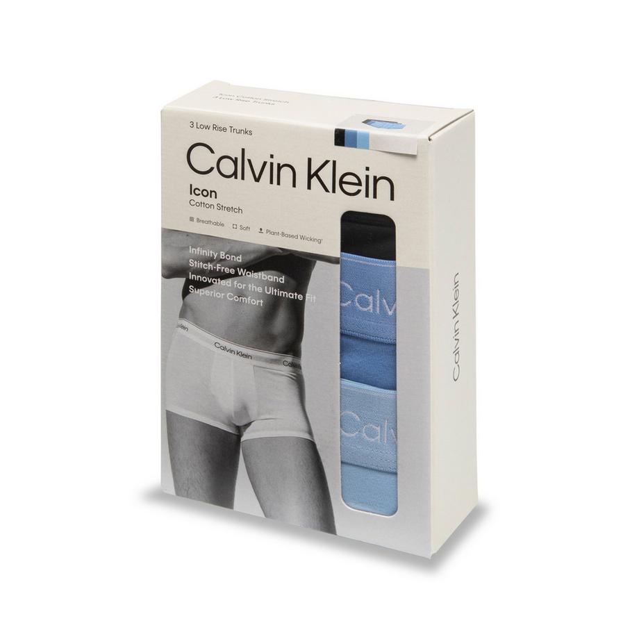 Calvin Klein ICON Cotton Stretch Low Rise Pantys 3er-Pack  