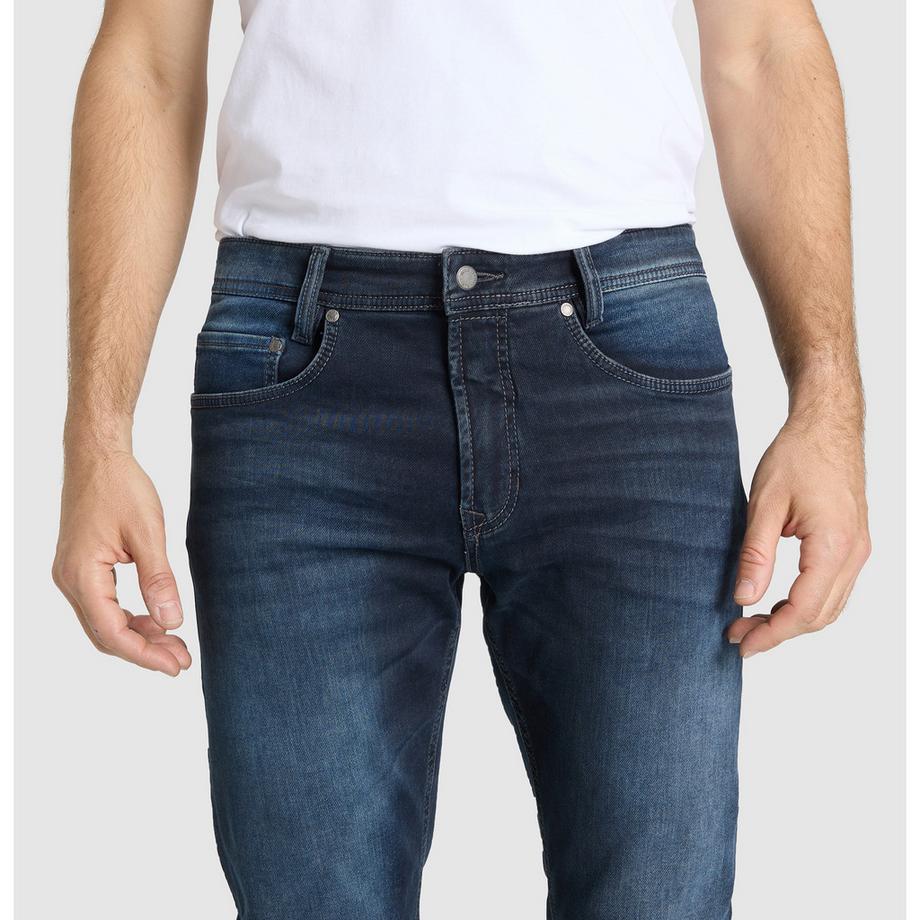 MAC Jog'n Slim Straight Midrey Authentic Wash Jeans  