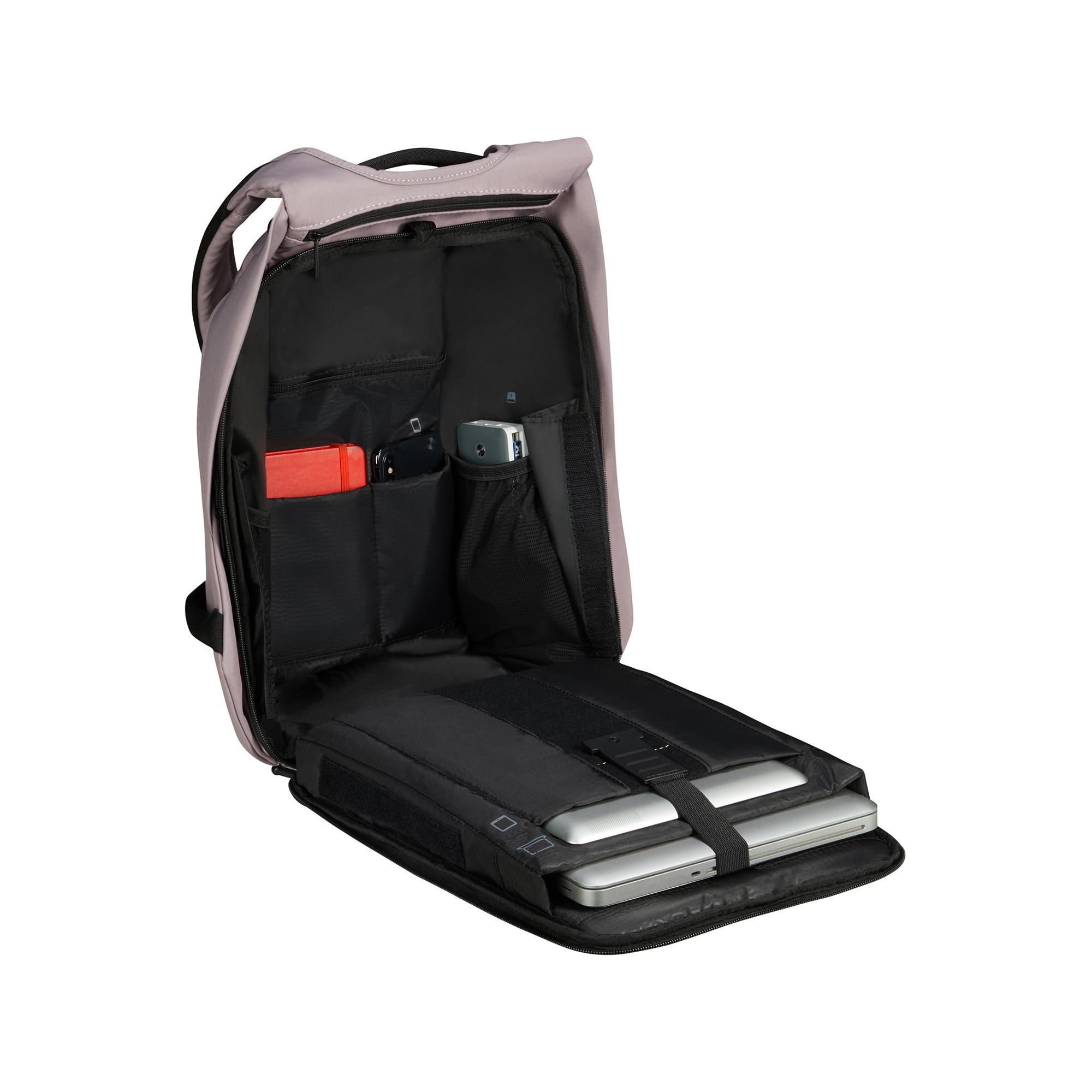 Samsonite Sac à dos avec rangement ordinateur portable SECURIPAK 2.0 