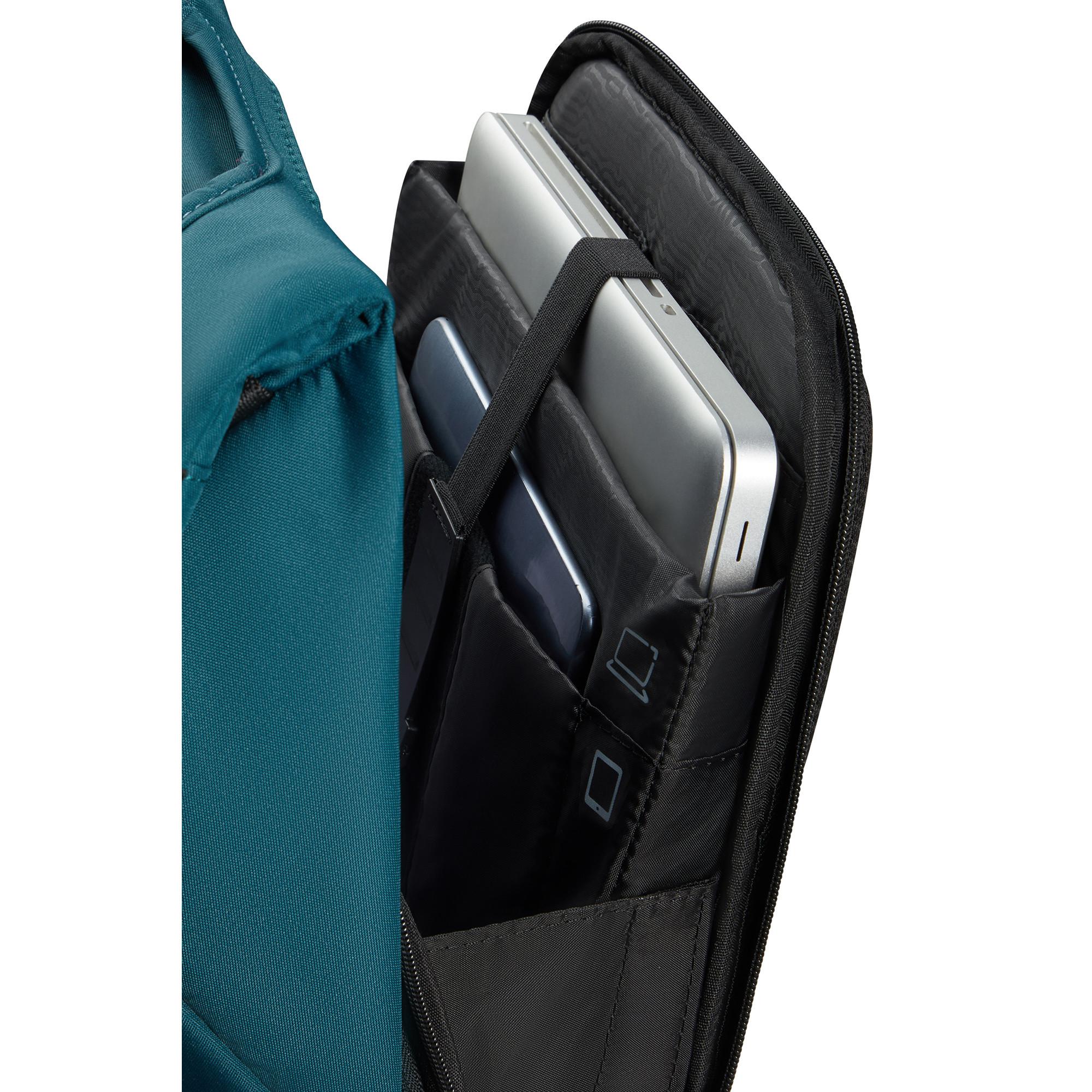 Samsonite Sac à dos avec rangement ordinateur portable SECURIPAK 2.0 