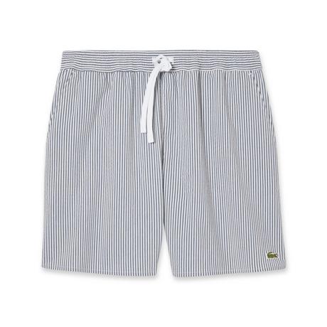 LACOSTE Short de bain rayé  