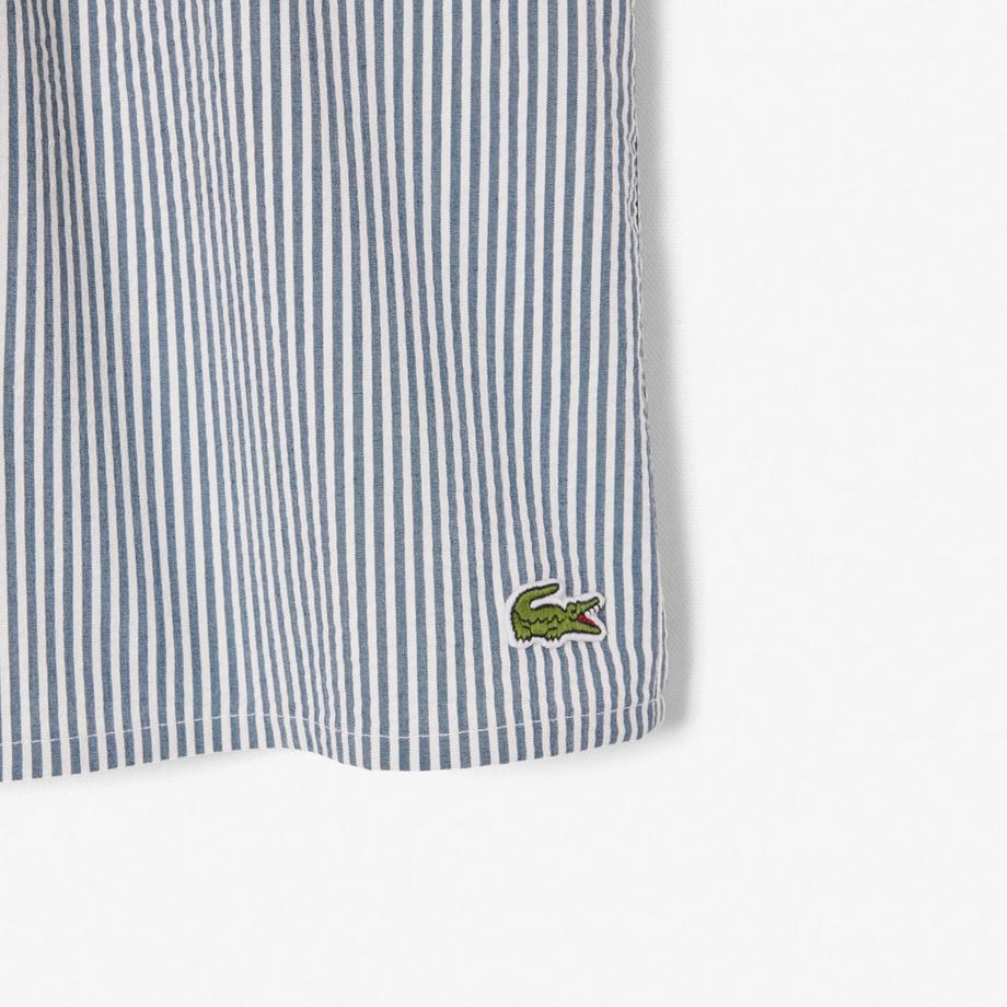 LACOSTE Calzoncini da bagno a righe  
