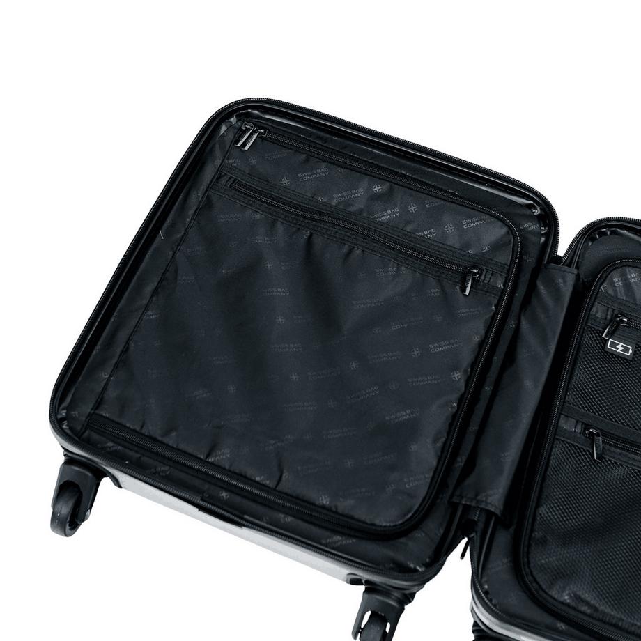 SWISS BAG COMPANY 45.0cm, Valise rigide Cosmos Deluxe Sparkle 