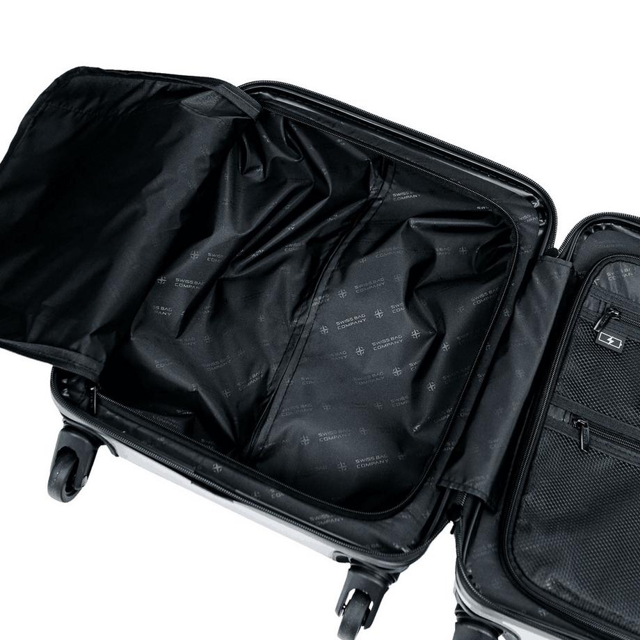 SWISS BAG COMPANY 45.0cm, Valise rigide Cosmos Deluxe Sparkle 