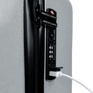 SWISS BAG COMPANY 55.0cm, Hartschalenkoffer Cosmos Deluxe Sparkle 