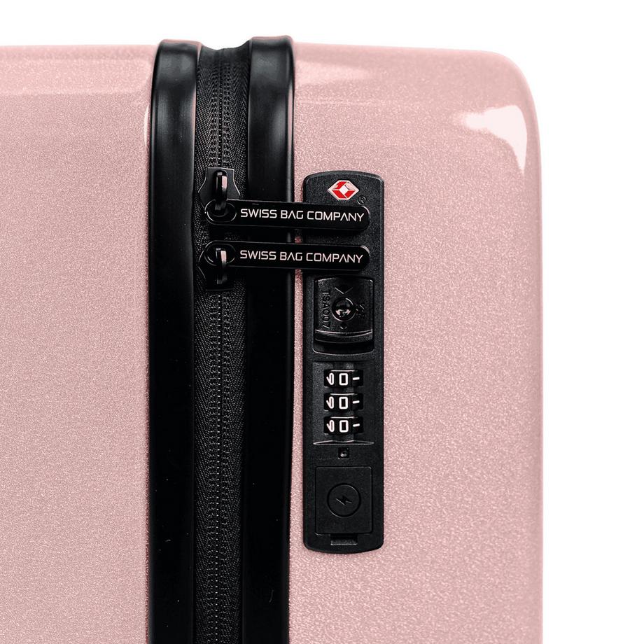 SWISS BAG COMPANY 45.0cm, Valigia rigida Cosmos Deluxe Sparkle 