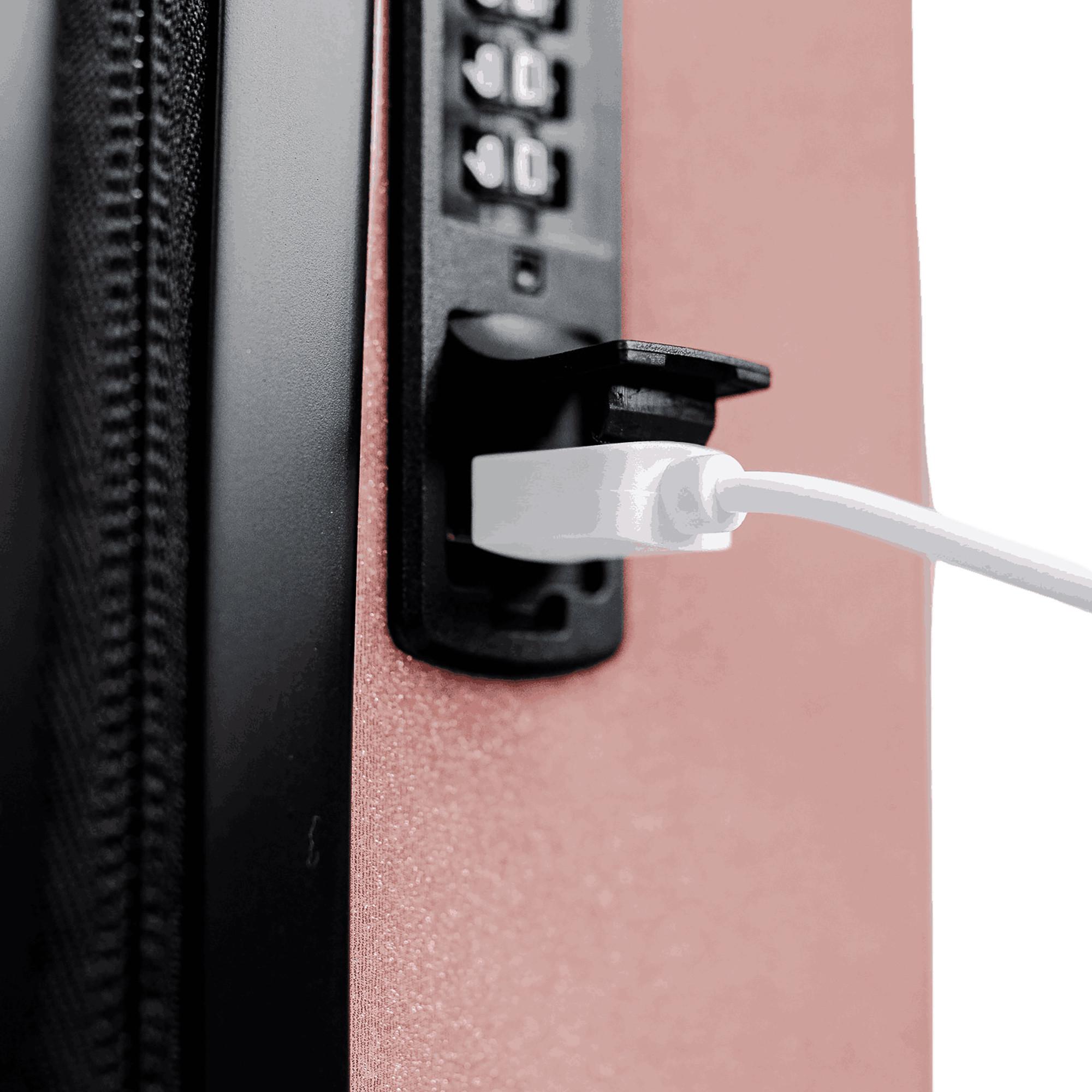 SWISS BAG COMPANY 45.0cm, Hartschalenkoffer Cosmos Deluxe Sparkle 