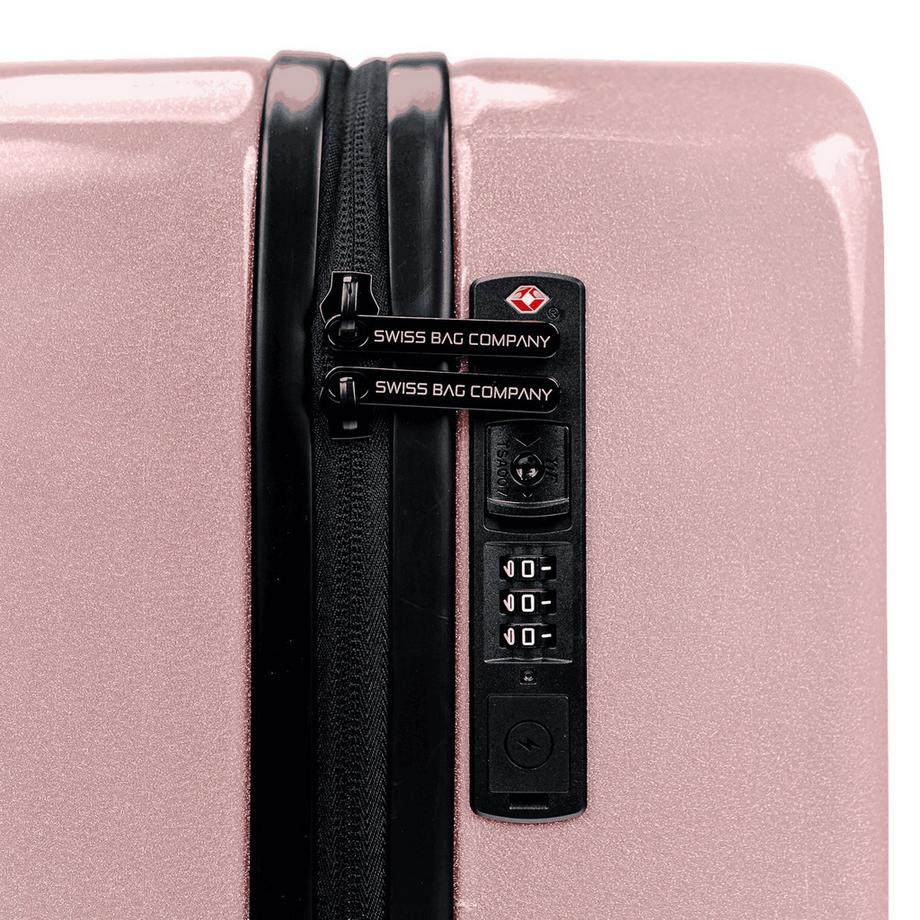 SWISS BAG COMPANY 55.0cm, Valise rigide Cosmos Deluxe Sparkle 