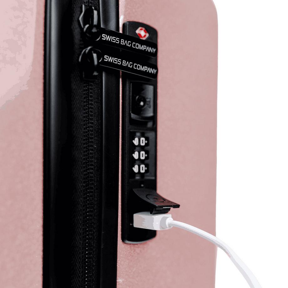 SWISS BAG COMPANY 55.0cm, Valise rigide Cosmos Deluxe Sparkle 