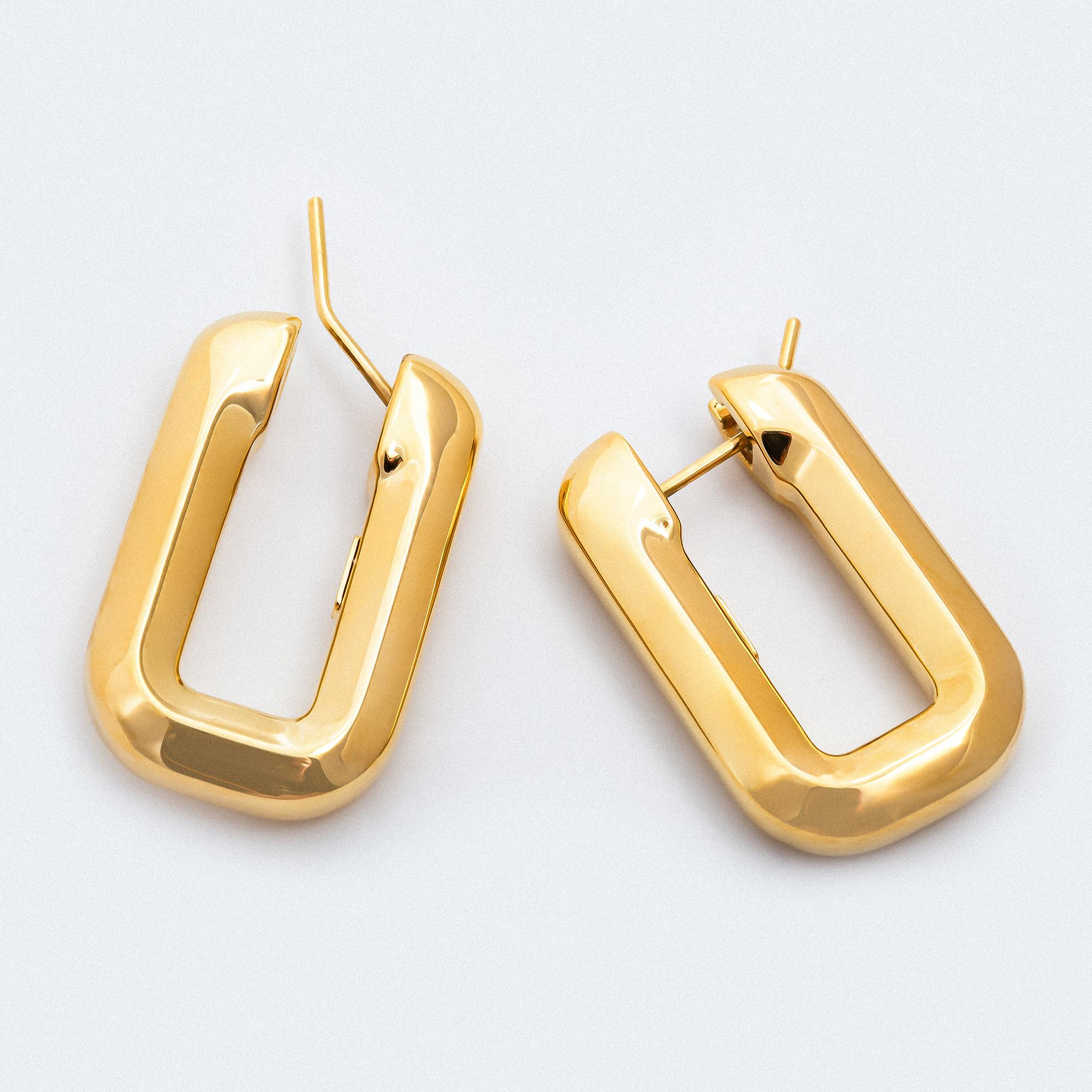 L' Atelier Gold 18 Karat by Manor  Boucles d'oreilles 