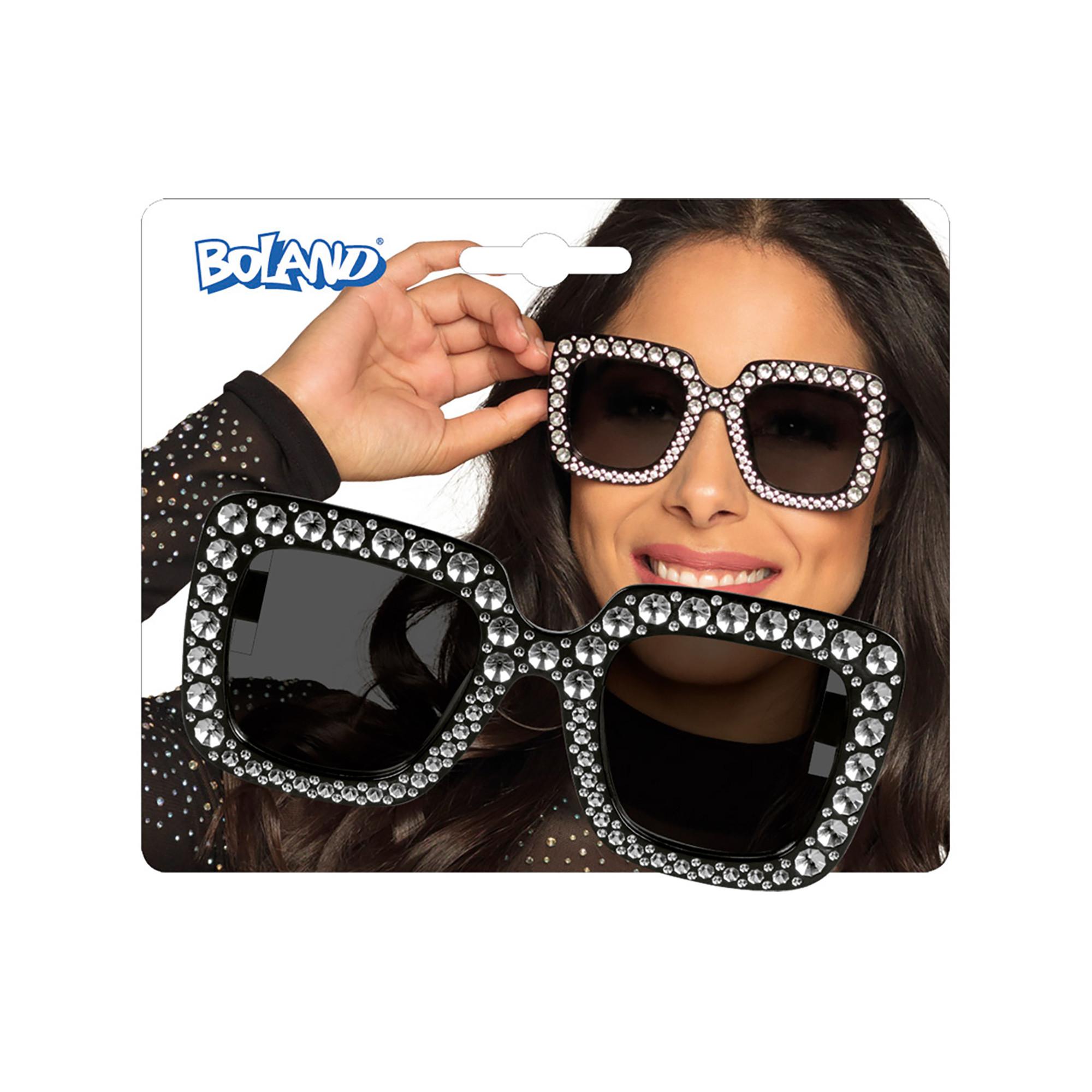 BOLAND  Occhiali Bling bling nero 