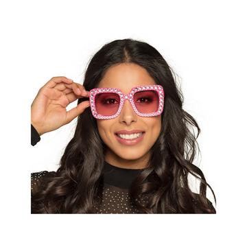 Brille Bling bling pink