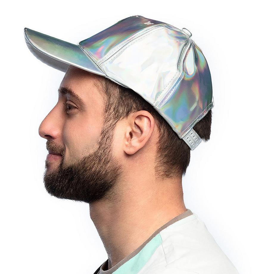BOLAND  Cap holo argento 