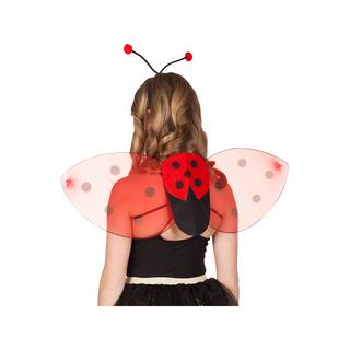 BOLAND  Set de costume Coccinelle (diadème et ailes) 