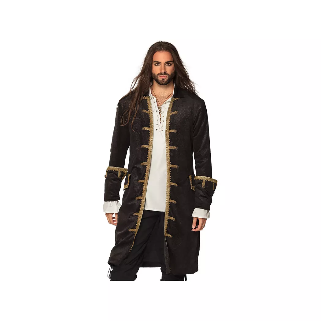 Boland - Piratenjacke Mann XL, für Herren, Black, Größe