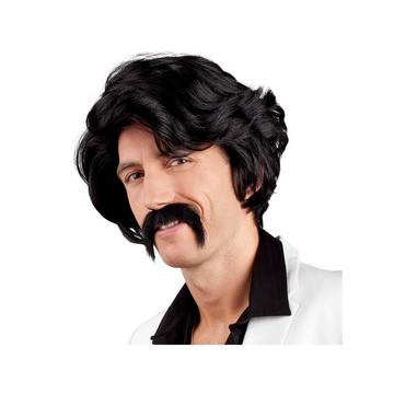 Perücke & Schnurrbart Chuck