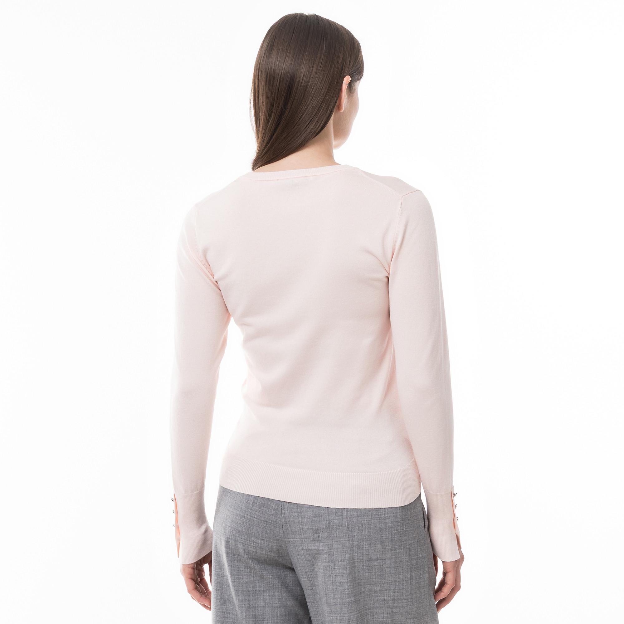 Manor Woman viscose nylon Pullover, Rundhals 