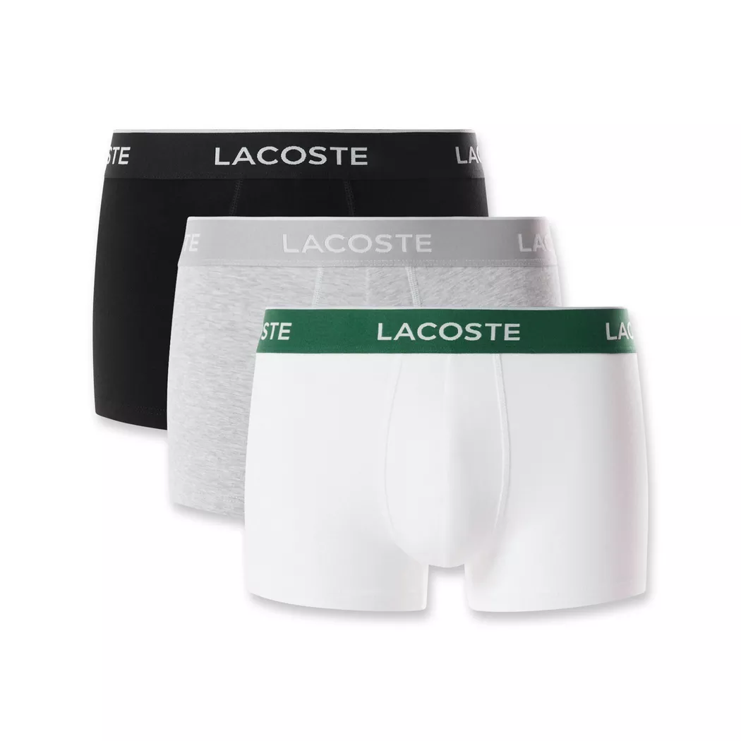 Lacoste - Lot de 3 boxers - Taille M Multicolore homme