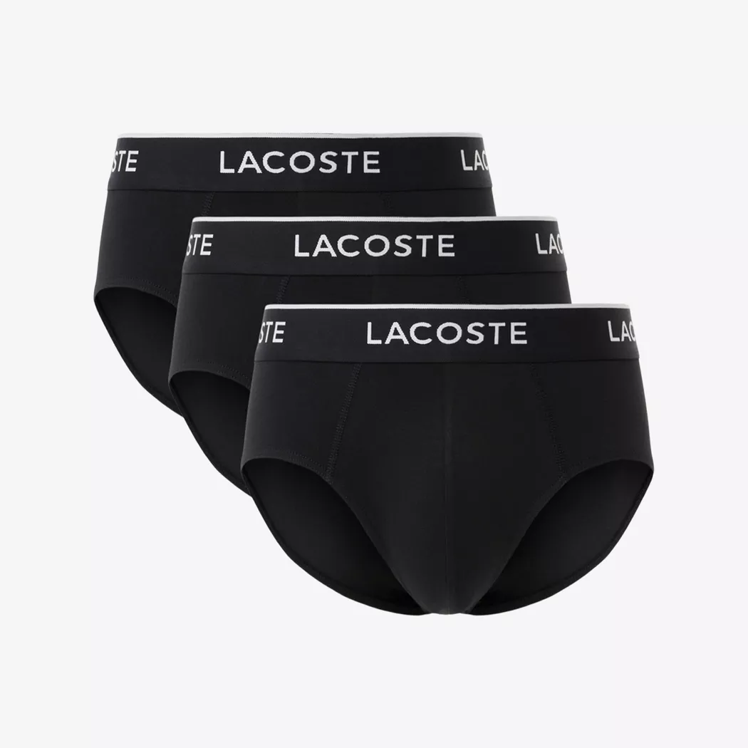Lacoste - Triopack, Slips, für Herren, Black, Größe XL