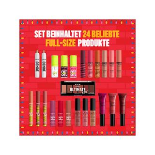 NYX-PROFESSIONAL-MAKEUP NYX PM Adventskalender 2024 Home Alone Adventskalender 2024 mit 24 Überraschungen in Originalgrösse 