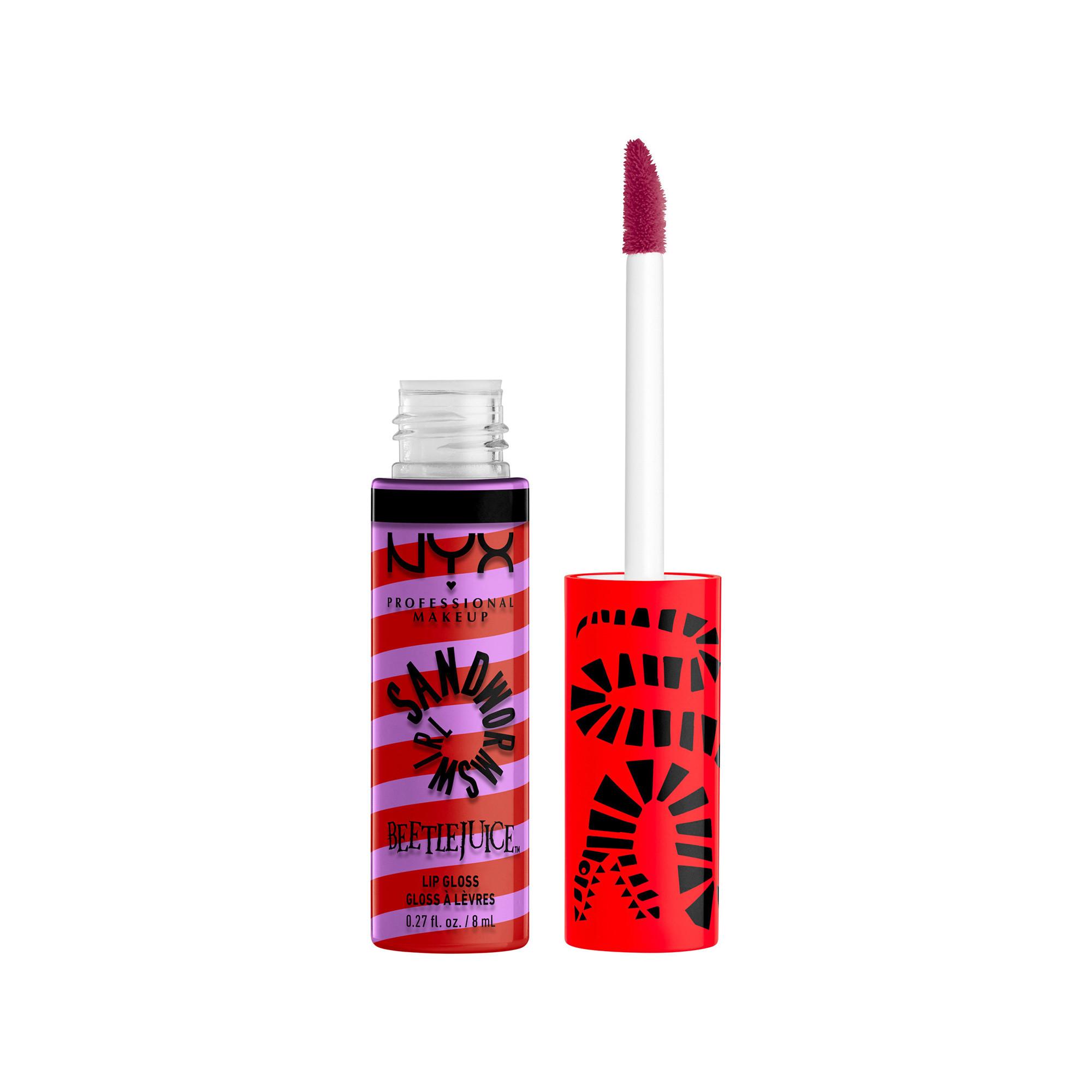 NYX-PROFESSIONAL-MAKEUP Beetlejuice Sandworm Swirl Butter Gloss Swirl Lipgloss 