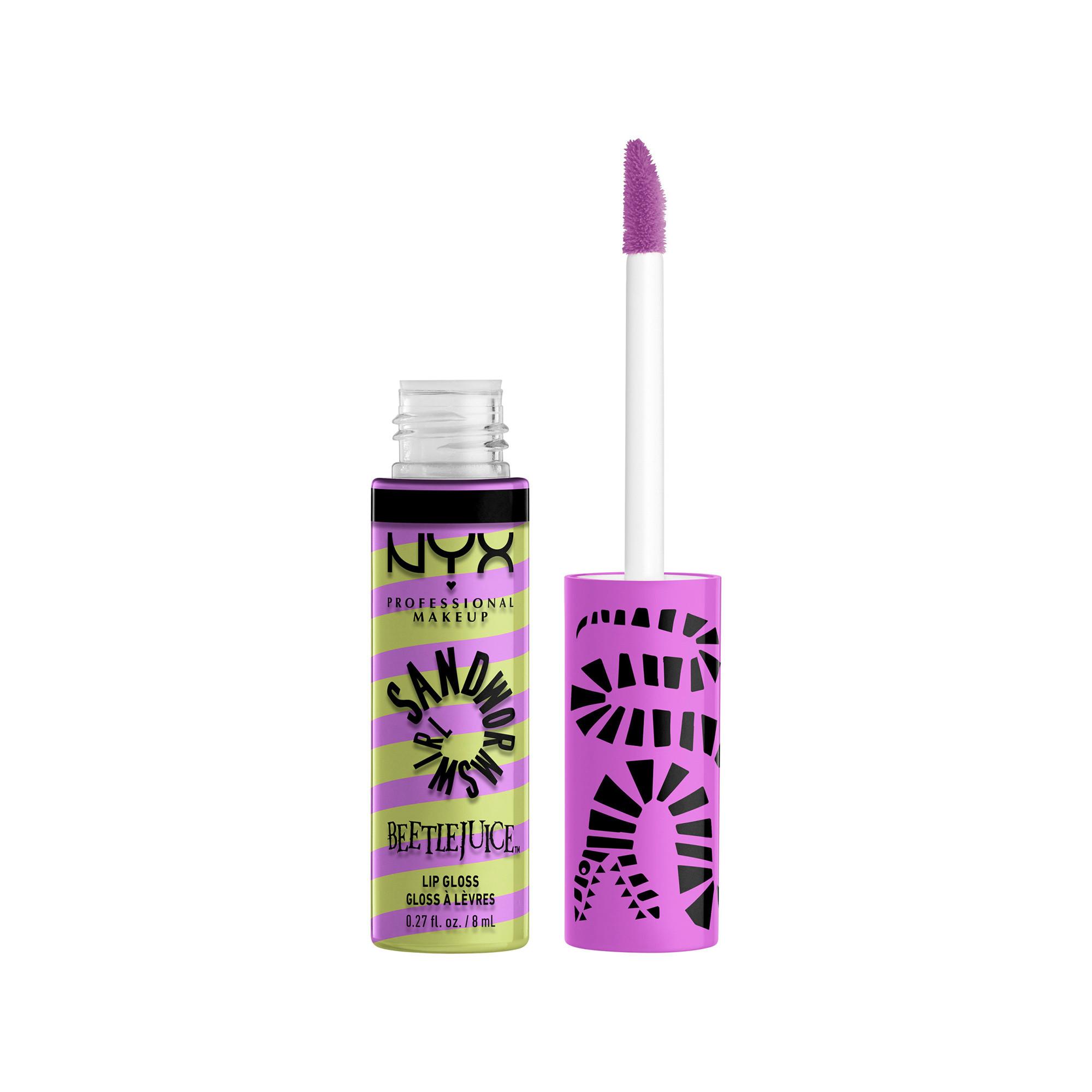 NYX-PROFESSIONAL-MAKEUP Beetlejuice Sandworm Swirl Butter Gloss Swirl Lipgloss 