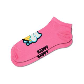 Happy Socks 2-Pack Ice Cream & Lazy Day Low Socks Lot de 2 paires de chaussettes sneakers 