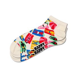 Happy Socks 2-Pack Ice Cream & Lazy Day Low Socks Calzini per sneaker, 2-pack 